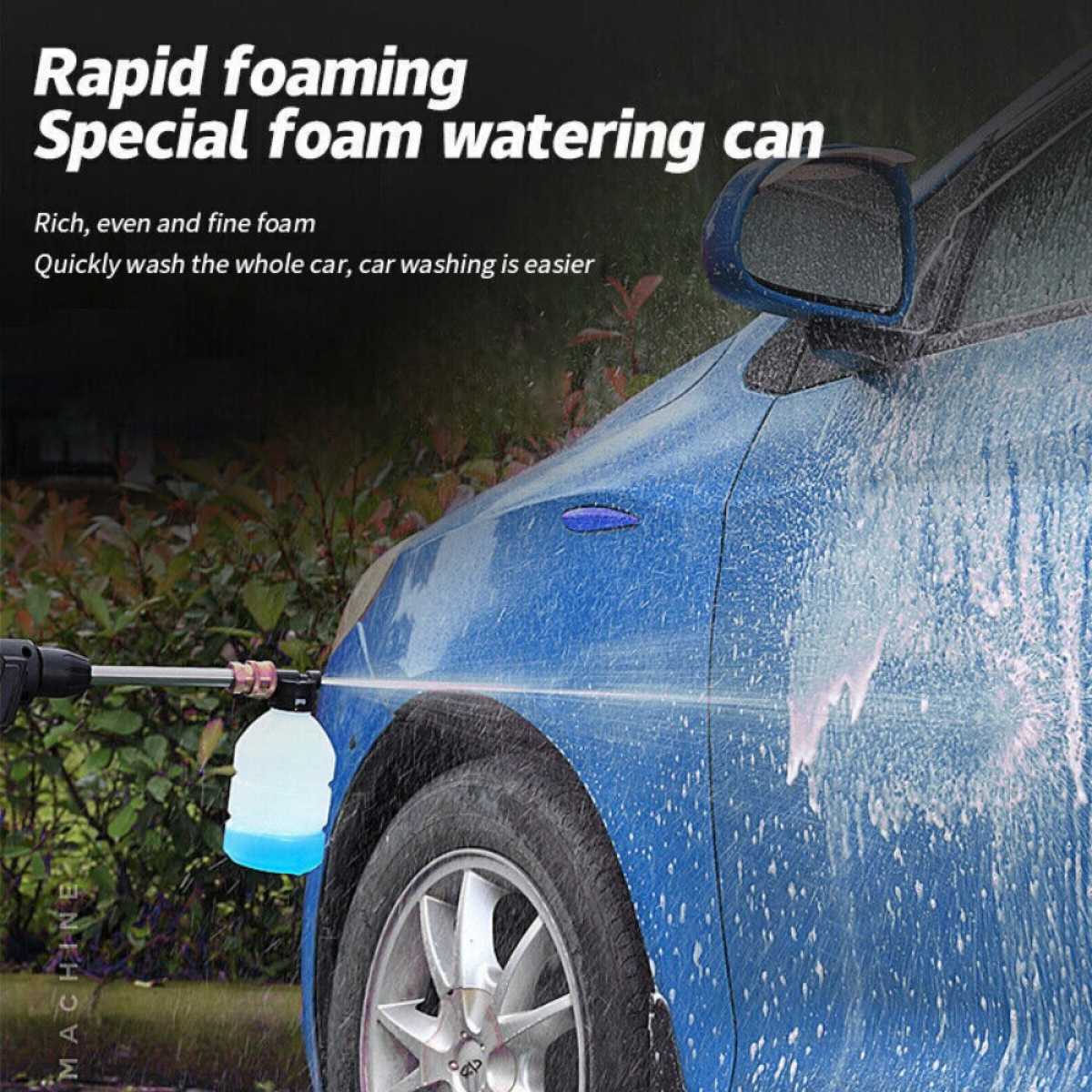 Cordless High-Pressure Power Washer – Portable Car Jet Wash Kit