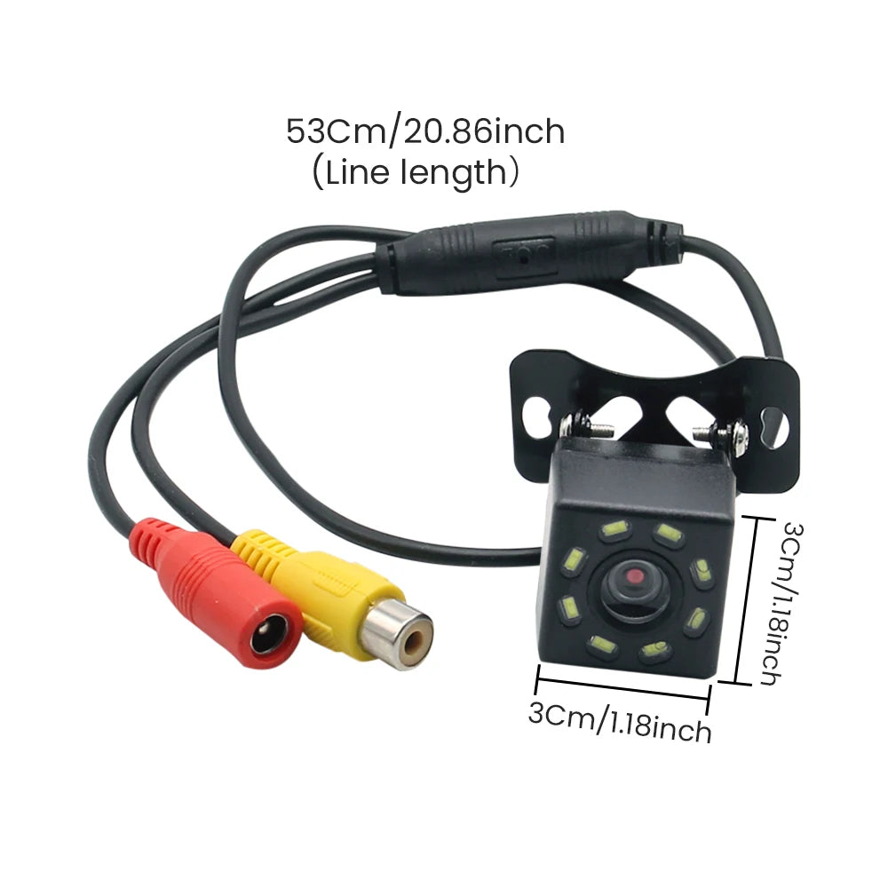 Universal HD Rear-View Reverse Camera - Waterproof Night Vision Parking Assistant